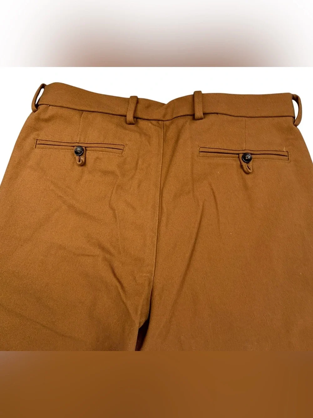 NWOT | Gustin | #207 Camel Duck Canvas Chinos | Size 35
